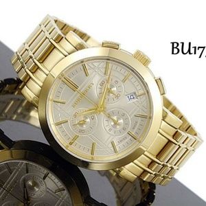 Burberry Men's Gold Chronograph Watch BU1757